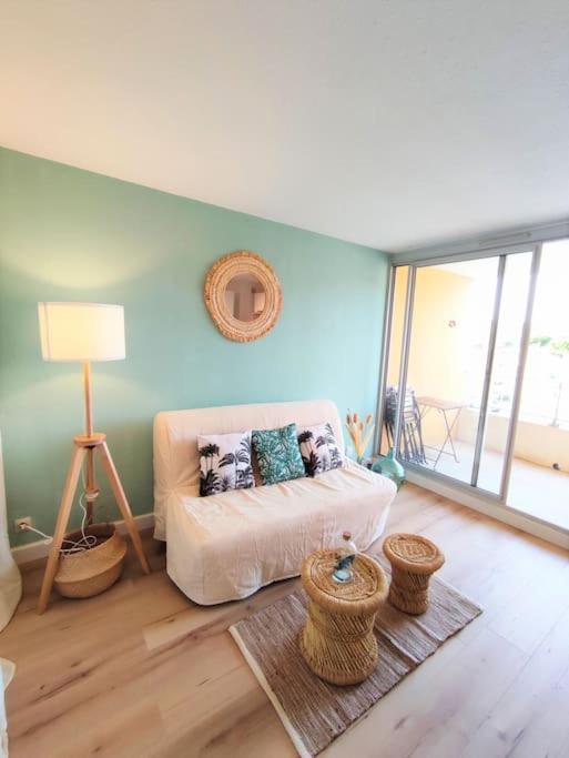 L'Escapade : Charmant T2 -Parking Gratuit, Piscine, Wifi, Clim Gruissan Esterno foto